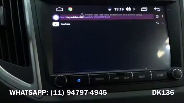 Central Multimídia Android Para Hyundai Creta Versão PCD - Hyundai Creta PCD - Dk136 Acessórios