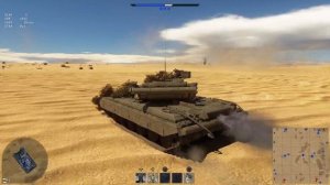 War Thunder PS4 Pro. T-80B vs M1 Abrams