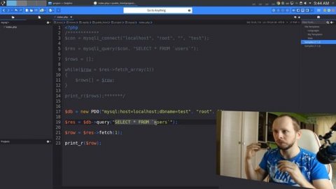 PHP MySQL - Работа с базой данных