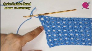 حصري بلوزة بونشو كروشيه صيفي بتصميم جديد Crochet Poncho Blouse  (Subtitle)/قناة #كروشيه_يوتيوب