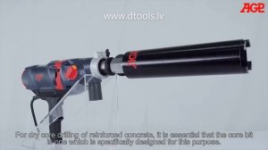 Инструкция по использованию дрели для алмазного сверления AGP DM62