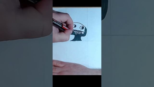 How to draw Jumbo Josh Says game Garten of Banban step by step easily draw with markers #Shorts