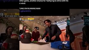 Taehyung V Running man full