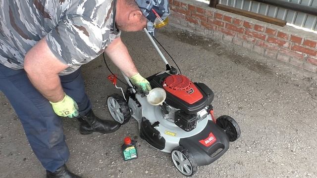 Газонокосилка бензиновая самоходная AL- KO SP-S 5.10/Petrol lawn mower AL-KO SP-S 5.10 смотреть онлайн