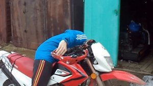 Холодный пуск TTR 250R