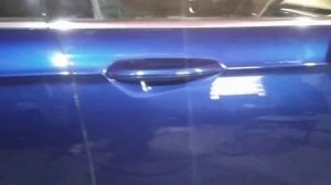 Осмотр автомобиля после покраски