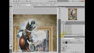 Видеоурок Photoshop Эффект выхода из фото