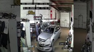 Замена лобового стекла на Opel Astra H