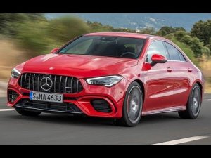 Mercedes-AMG CLA 45 S 4MATIC + супер-спортивное компактное купе 2020 года.