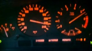 Разгон BMW E34 520i 2 литра на АКПП разгон до 250 км\ч