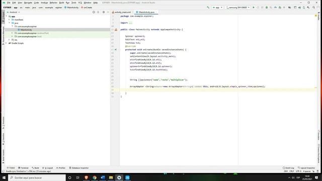 Control Spinner en Android Studio|| curso Android Studio desde cero смотреть онлайн