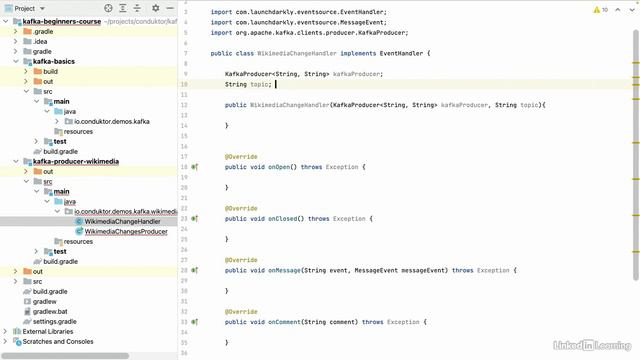 8.2_Wikimedia producer implementation - Kafka Wikimedia Producer and Adv. Producer Config. смотреть онлайн