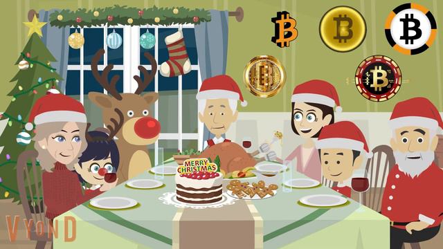 Биткоин поздравление с наступающим НОВЫМ ГОДОМ от канала "Копеечка в кошельке" смотреть онлайн