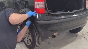 How to remove a 2005 Fiat Panda back bumper...