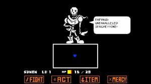 Undertale #4 Fuck you Papyrus