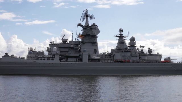 Проход ТАРК пр. 1144 «Петр Великий» на внутренний кронштадский рейд смотреть онлайн