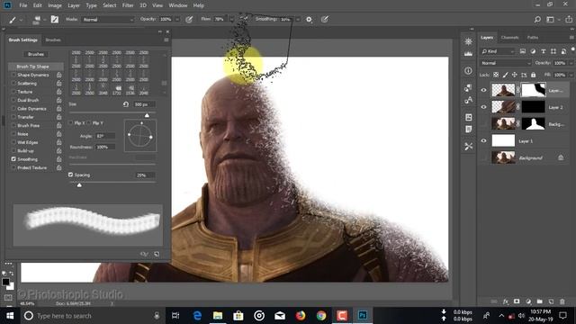How to Create Dust Effect From Avengers Endgame | #Photoshop |Photoshop Tutorial смотреть онлайн