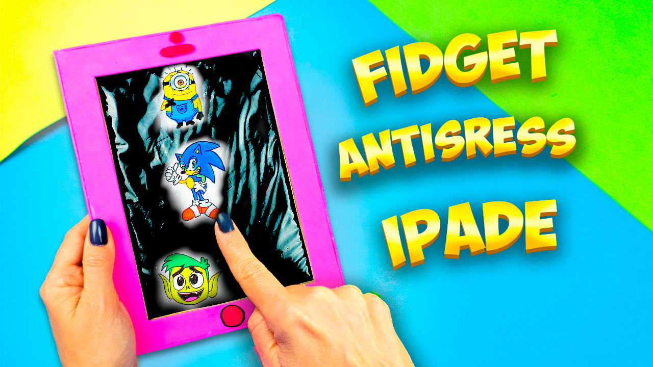 Забавная Антистресс идея Как сделать Планшет своими руками Diy iPad antistress