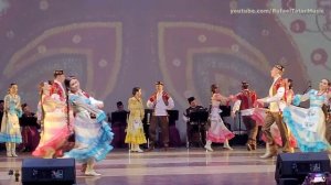 Татарские танцы -такие красивые! Гос ансамбль песни и танца Татарстана в Москве.