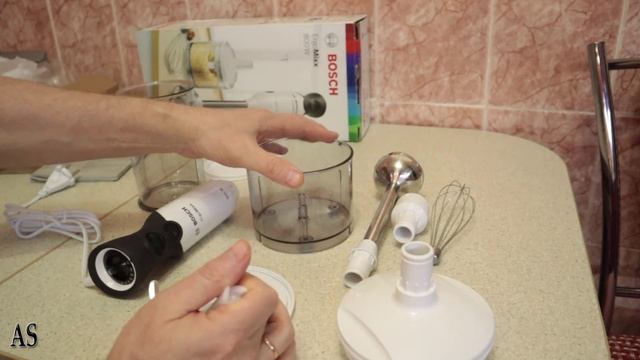 Обзор блендерa Bosch ErgoMixx