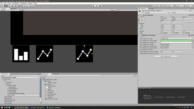 Create a Graph： Modify Buttons (Unity Tutorial)