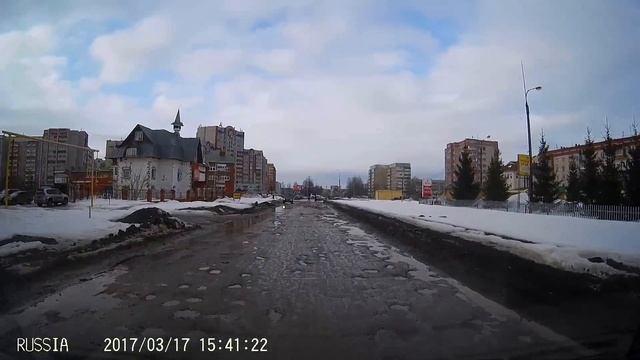 2017.03.17 Ещё разок по ул. Ползунова. Йошкар-Ола же !
