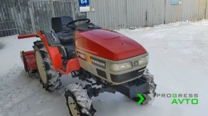 Yanmar F-180 с ПСМ в Екатеринбурге трактор малогабаритный полноприводный мощный минитрактор