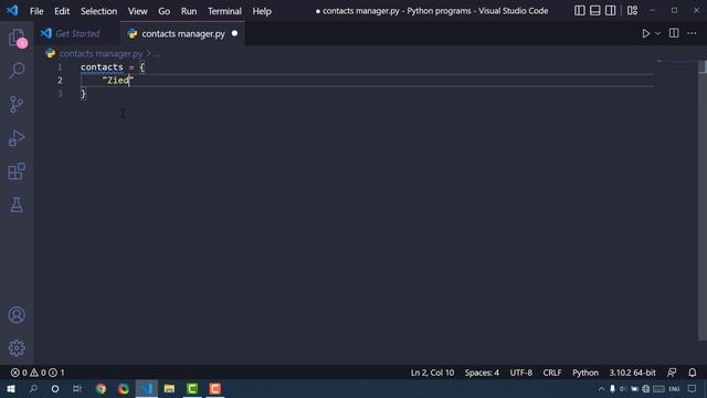 القواميس في بايثون | Dictionaries in python смотреть онлайн