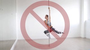 ❌Ошибки на пилоне - 7 - упор рукой во время вращения. Хваты в полдэнс