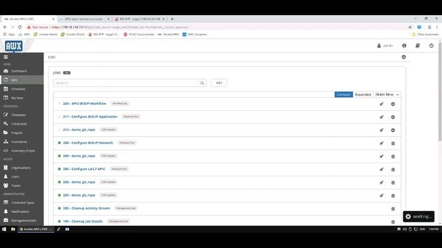Configuring F5 and ACI using Ansible and GIT смотреть онлайн