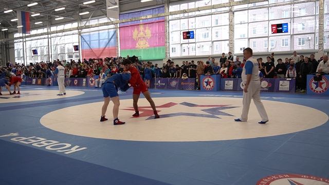 Вес 71 кг. группа Б юноши. Первенство России по самбо 2023г.