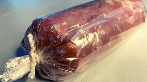 Ветчина домашняя. Рецепт домашней ветчины из курицы.