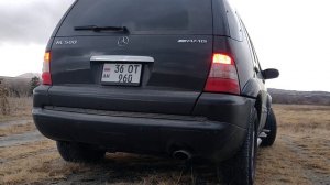 Mercedes w163 ml500 exhaust
