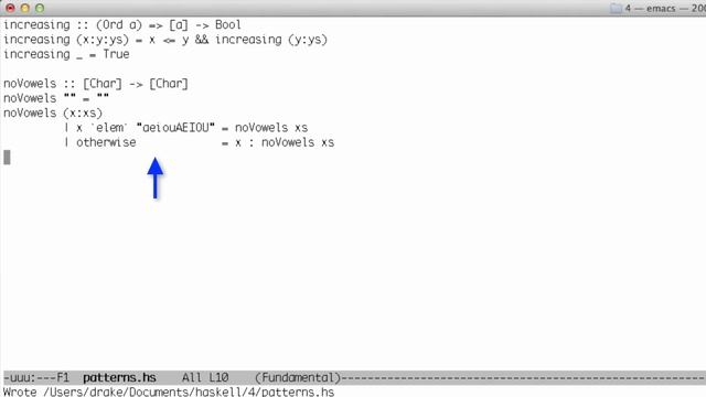 Haskell 4: Function syntax