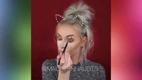 Makeup Tutorials Compilation 2017 - Festive Makeup-Creating an Ideal Tone of Skin - Part#39
