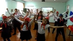 Флешмоб.Гимн РДШ.