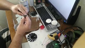 Смазка кулера Gigabyte