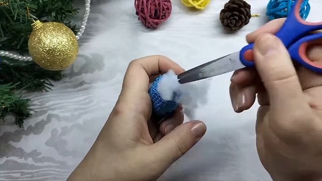 Новогодняя Гирлянда/Мастер-класс/Christmas Garland/Master class/English Pattern in Description