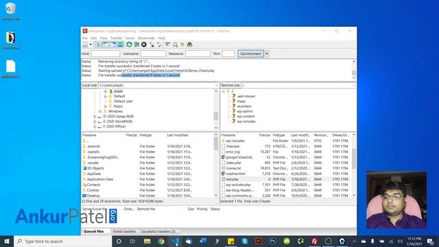 Use FileZilla & Set VScode as default editor - Live Demo - Hindi смотреть онлайн