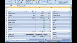 сортировка ячеек таблицы в EXCEL