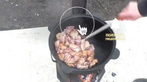 Мясо в казане. Красное мясо по китайски хун шау жоу.