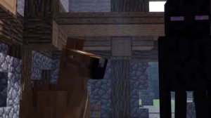 Мультик Minecraft лошадь и сено
