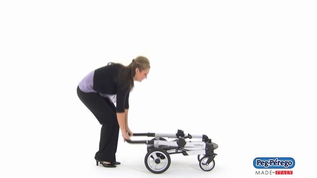 2011 Stroller System - Peg Perego Skate System - How to Fold and Transport смотреть онлайн