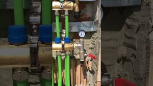 Давление воды в тёплом поле при заливке бетоном