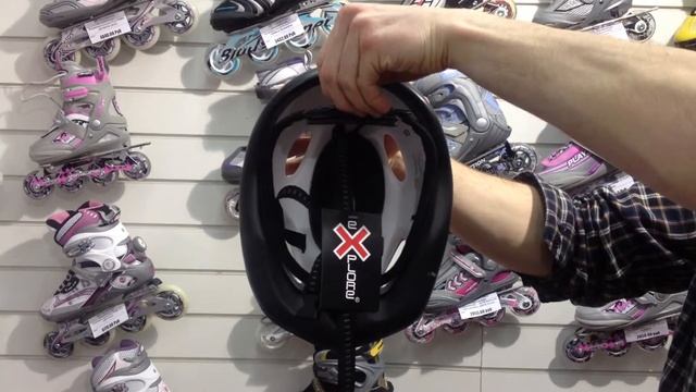 Шлем для роликов AmigoSport Matrix, розовый смотреть онлайн