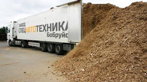 ЩЕПОВОЗ/МУСОРОВОЗ С ПОДВИЖНЫМ ПОЛОМ SAT150