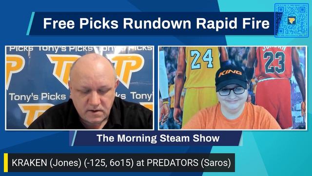 Seattle Kraken vs Nashville Predators 3/23/2023 FREE NHL Picks and Prediction on Morning Steam Show