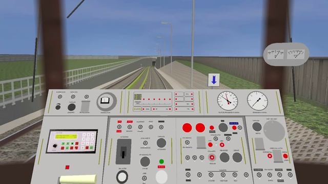 Openbve M2 Örs Vezér tere-Puskás Ferenc stadion смотреть онлайн