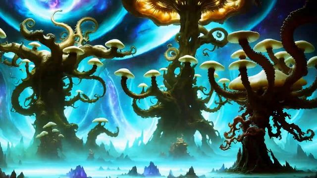 Excellent Psychedelic Art Mushroom Trip! MASTERPIECE (AI Dream 262) смотреть онлайн