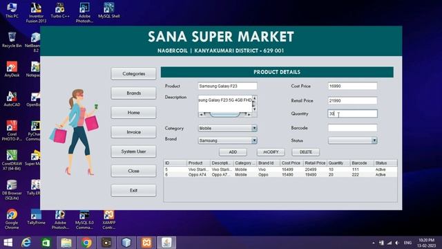 Java Project | Super Market Billing Software | Complete Source Code with Executable File #java